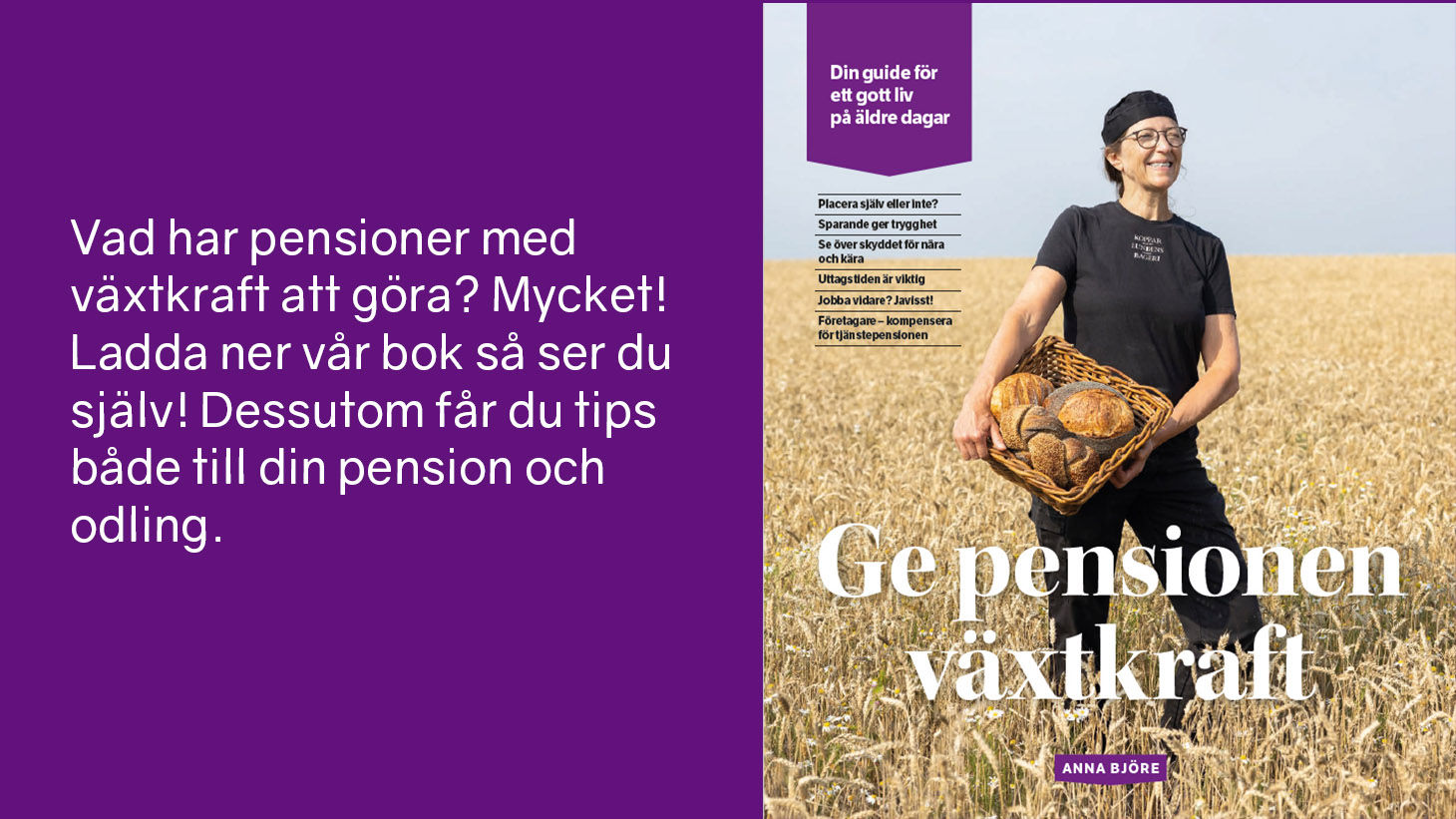 Omslag till boken "Ge pensionen växtkraft".